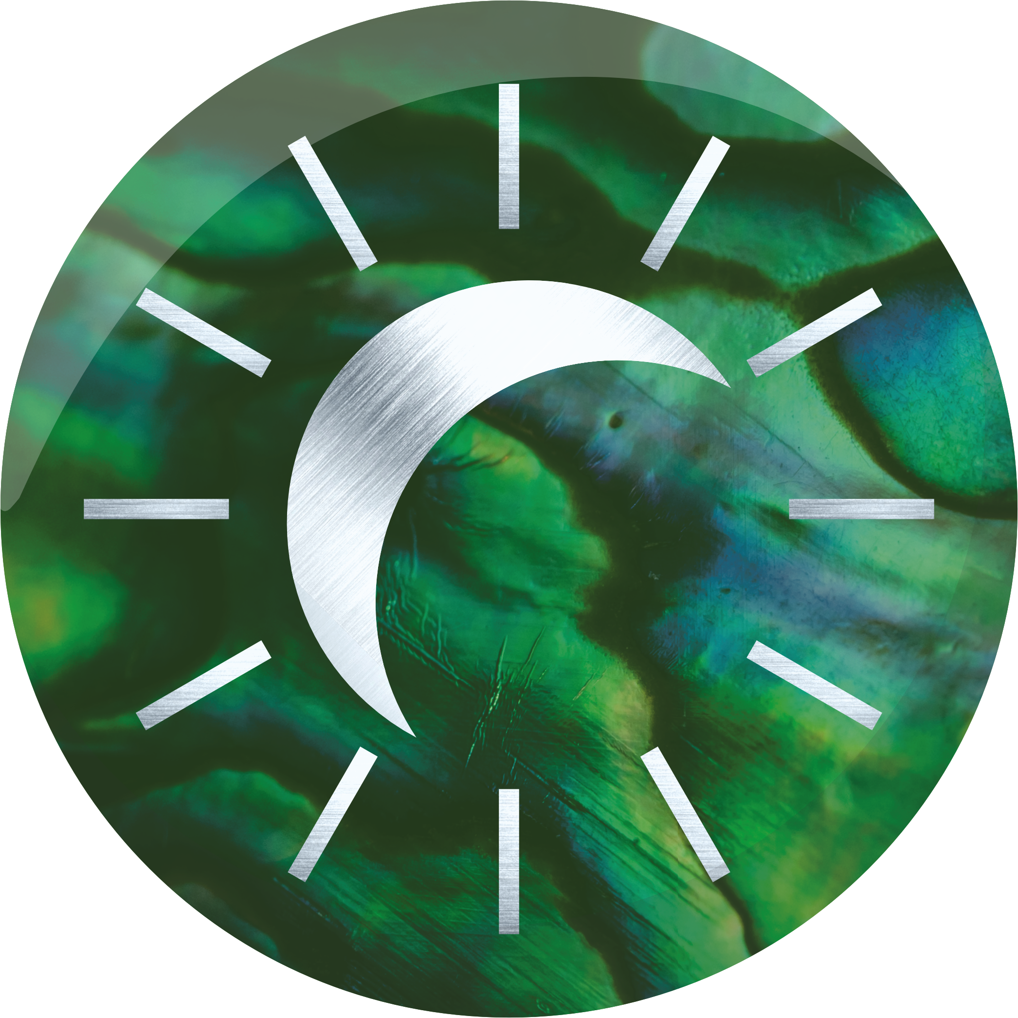 September 23, 2025 Nacre Moon Pin